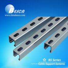 Stainless steel slotted unistrut channel(UL,CE,SGS Listed Manufacturer)